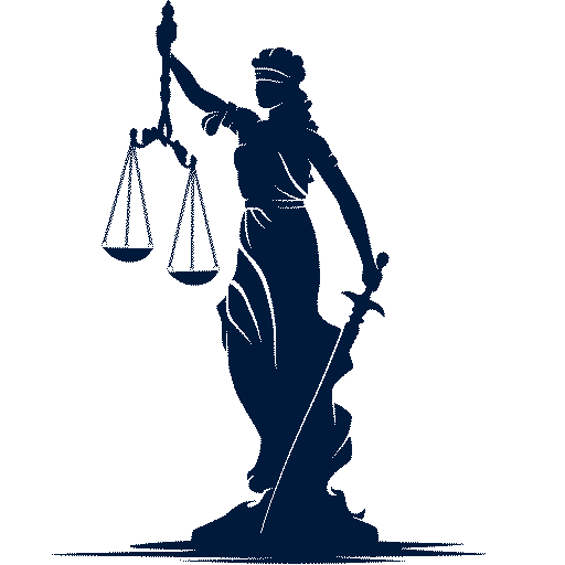 Lady Justice with scales.